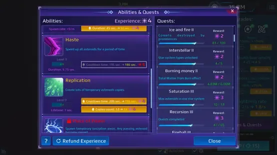 Astromental Incremental screenshot 1