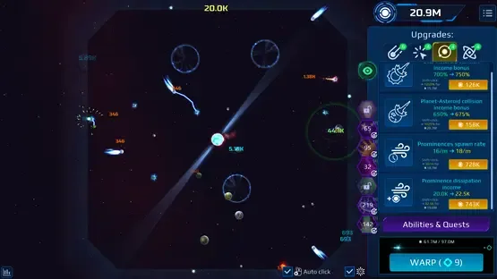 Astromental Incremental screenshot 2