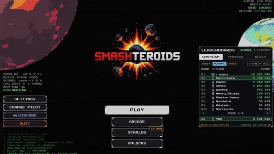 Smashteroids screenshot 1