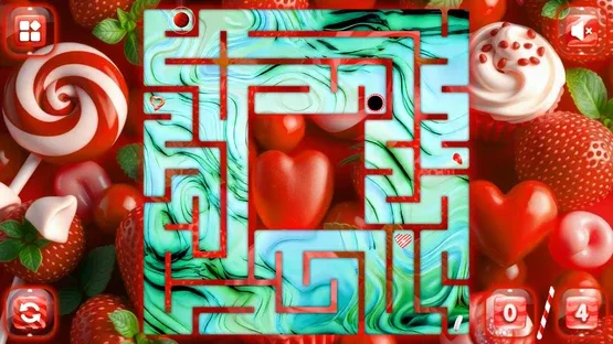 Sweetie Candy Maze: Crimson Strawberry screenshot 1