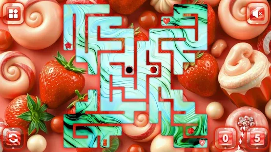Sweetie Candy Maze: Crimson Strawberry screenshot 2