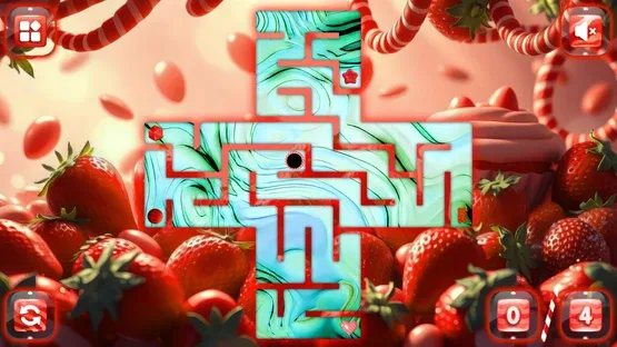 Sweetie Candy Maze: Crimson Strawberry screenshot 5
