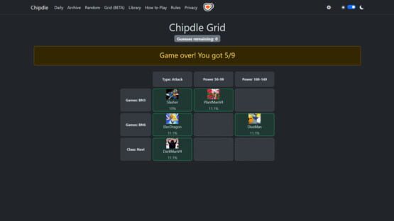 Chipdle kuvakaappaus 3