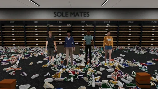 Sole Mates: Tidy Up the Shoe Store screenshot 1
