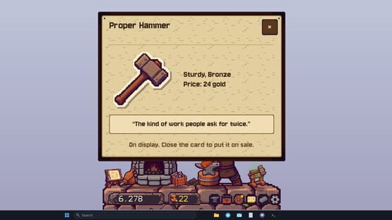 My Desktop Dwarf: Taskbar Forge kuvakaappaus 6