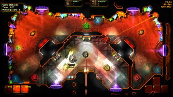 Screenshot of Steel Shadows Arena
