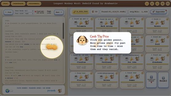 Simian Shakespeare screenshot 3