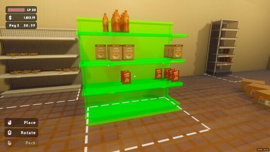Seaside Shop Simulator gameplay screenshot