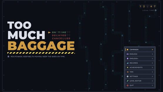 Too Much Baggage gameplay screenshot