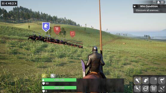 Medieval Warlord gameplay screenshot