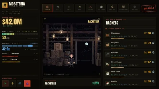 Mobsteria: Rise screenshot 4