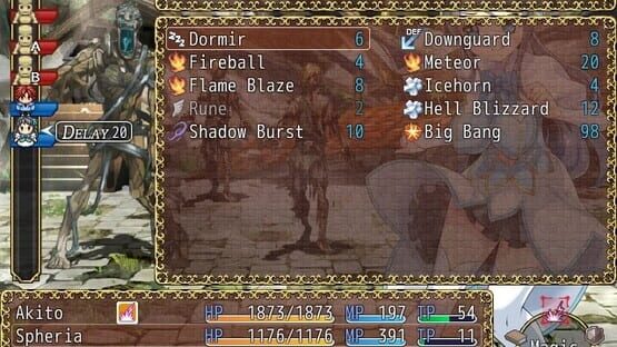 Screenshot of Spheria's Familiar