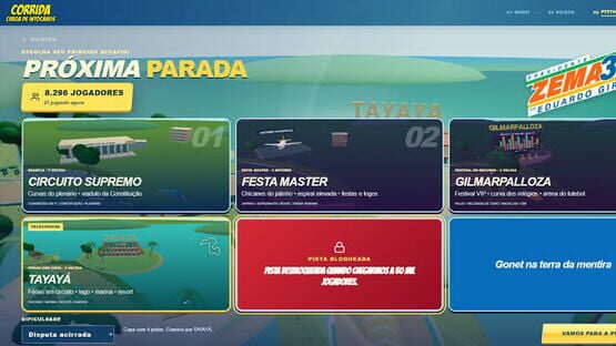 Corrida: Chega De Intocavéis gameplay screenshot