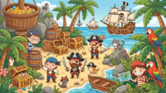 Where are Leo and Mia? Pirate Island screenshot 3