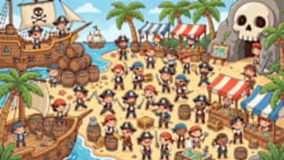 Where are Leo and Mia? Pirate Island screenshot 4