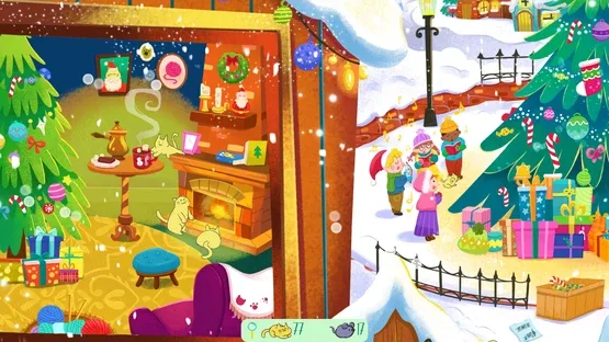 Storytime Cats: Meows and Mistletoes screenshot 3