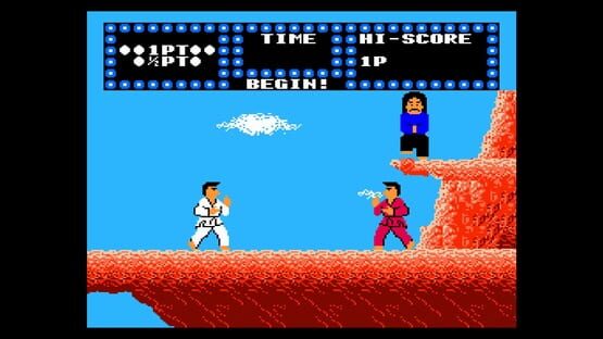 Console Archives: Karate Champ gameplay screenshot