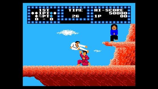 Console Archives: Karate Champ gameplay screenshot
