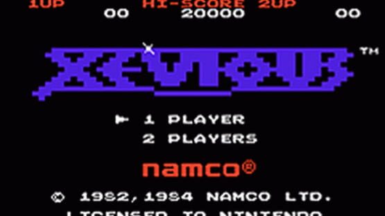 Classic NES Series: Xevious kuvakaappaus 1