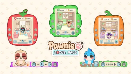 Pawnie: Focus Pals screenshot 1