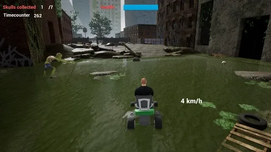Lawnmower Game Horrorland screenshot 4