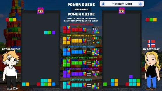 Block Wars: Falling Duel screenshot 5