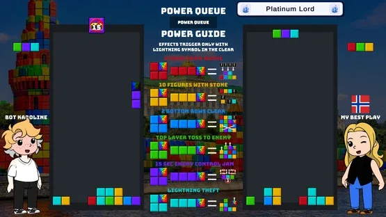Block Wars: Falling Duel screenshot 9