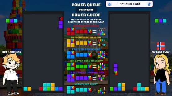 Block Wars: Falling Duel screenshot 3