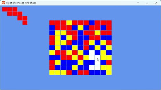 Find Shape kuvakaappaus 1