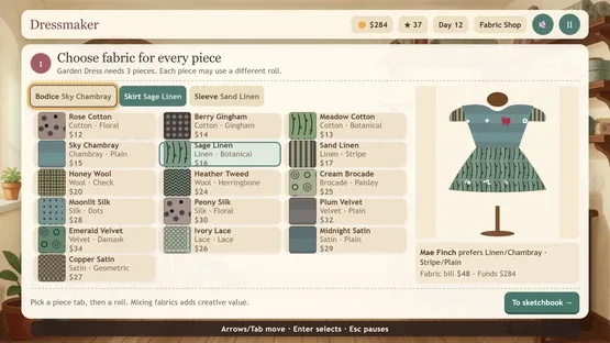 Dressmaker Simulator screenshot 1