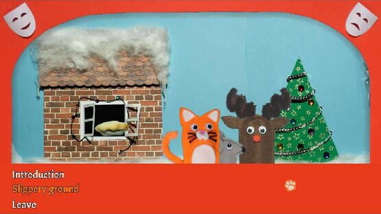 Screenshot of Cornelius Cat in: How the Cat Saved Christmas