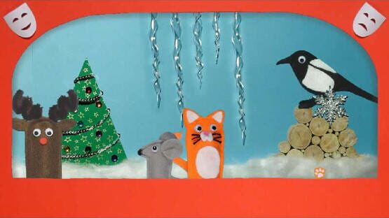 Screenshot of Cornelius Cat in: How the Cat Saved Christmas