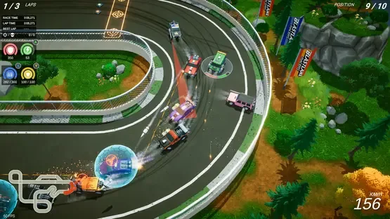 Blastlane Racers screenshot 1