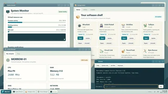 Bootline: Desktop Simulator screenshot 2
