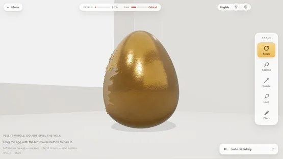 Raw Egg Peeling screenshot 3