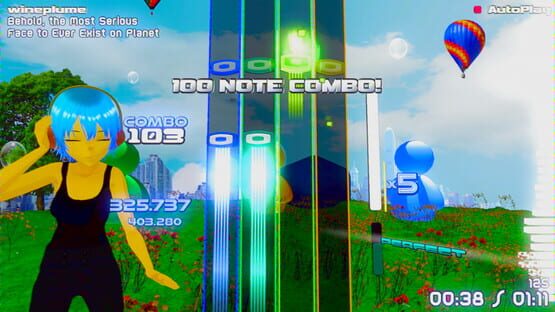 Rhythm Aero gameplay screenshot