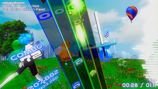 Rhythm Aero gameplay screenshot