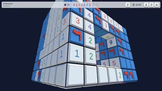 Cube Sweeper: 3D Minesweeper screenshot 6
