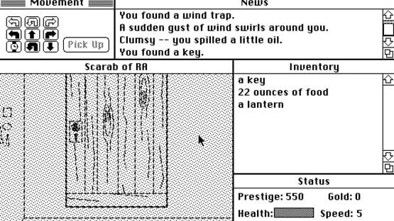 Screenshot of Scarab of Ra