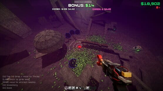 Frog in the Hole! gameplay screenshot