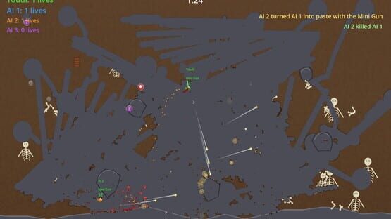 Trenchworms gameplay screenshot