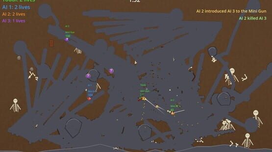 Trenchworms gameplay screenshot