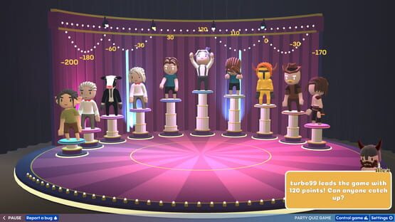 Screenshot of Party Quiz