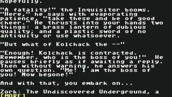Zork: The Undiscovered Underground screenshot 3
