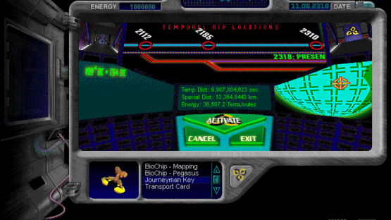The Journeyman Project Screenshot