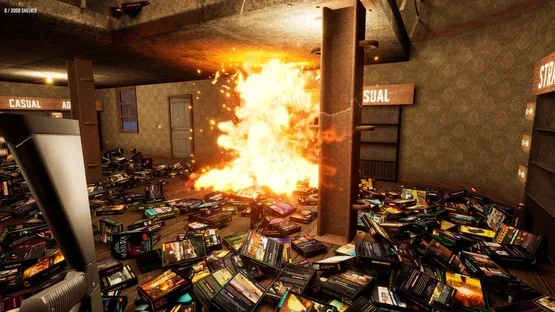 Game Shelver 99: I must organize my Steam Library and defend it against pirates with a shotgun screenshot 10