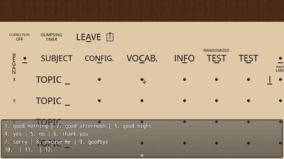 Screenshot of Lang Ops: Blank Canvas
