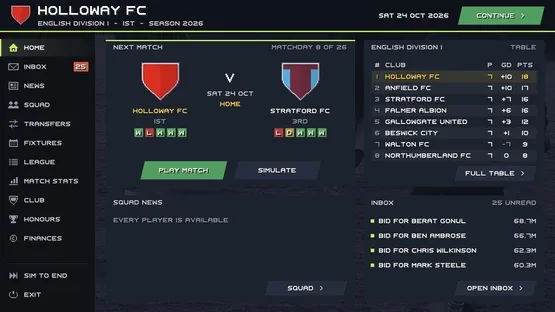 No Stars Football screenshot 1