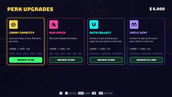 Screenshot of Video Store Chaos