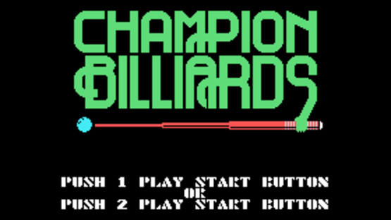 Champion Billiards Screenshot